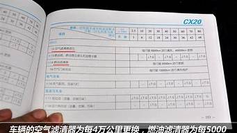 长安欧诺汽车保养手册中文版_长安欧诺汽车保养手册中文版图片